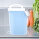 thumbnail image 1 of Bolsa de almacenamiento de alimentos, contenedor de almacenamiento de cereales, bolsa de almacenamiento sellada al vacío reutilizable fácil de limpiar azul, 1 of 10