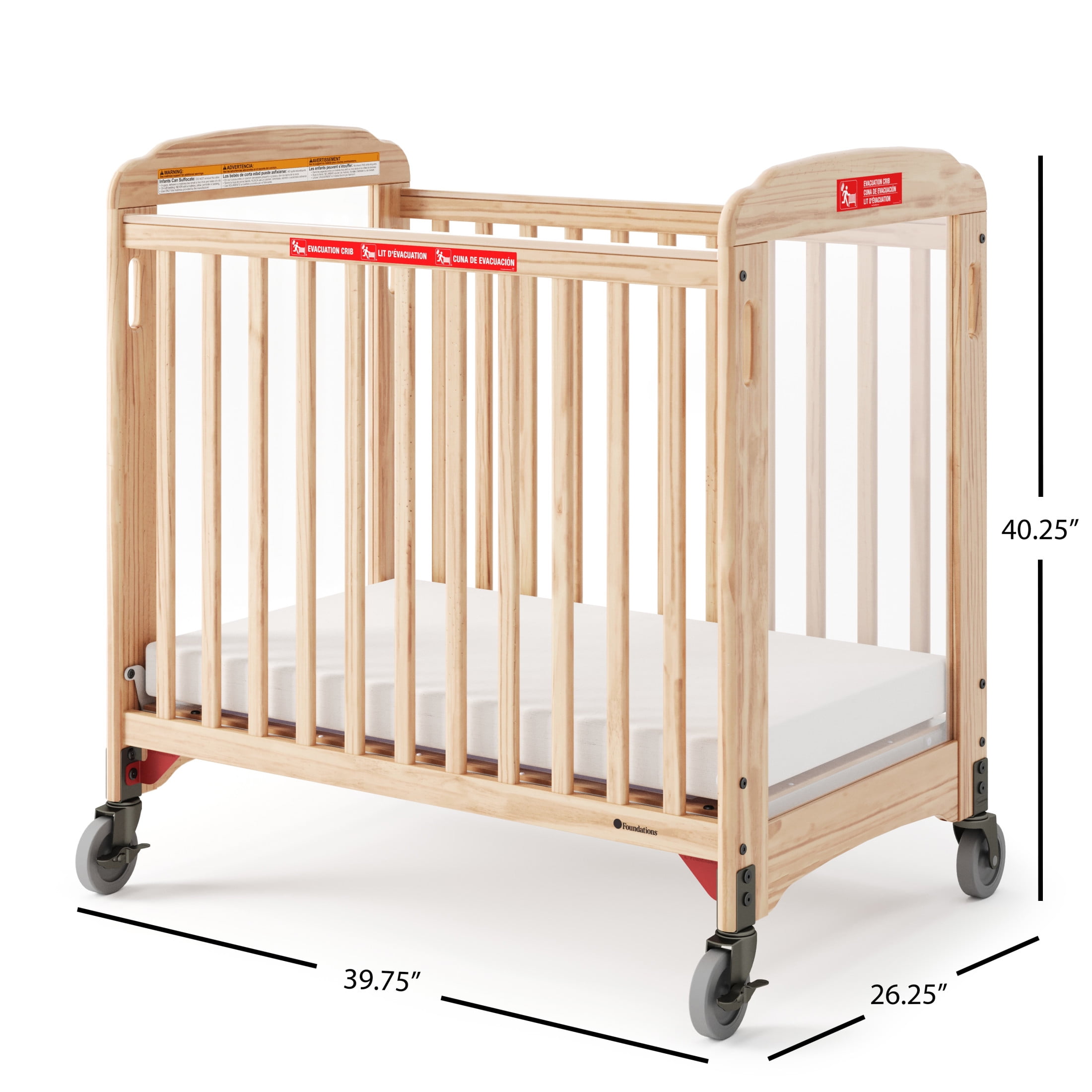 Next Gen Evacuation Crib, 5-Pack