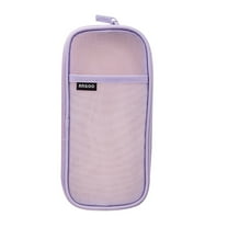Kbndieu Mesh Pencil Pouch with Zipper Clear Pencil Bag