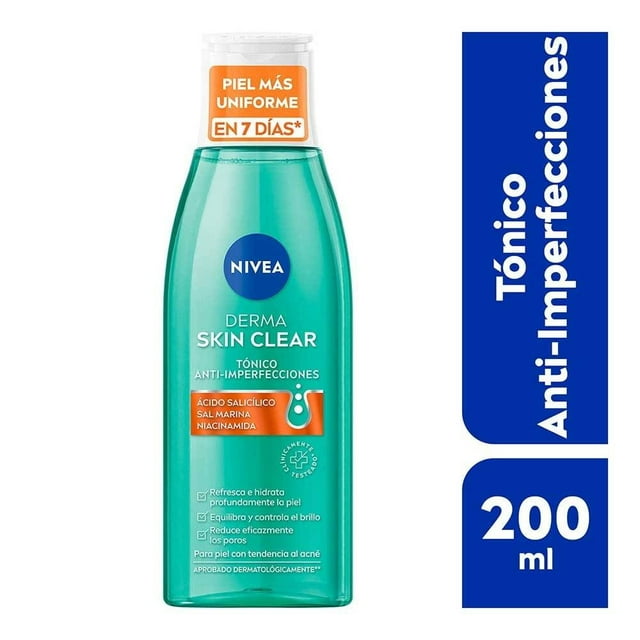 Tónico facial Nivea Derma skin clear anti-imperfecciones 200ml