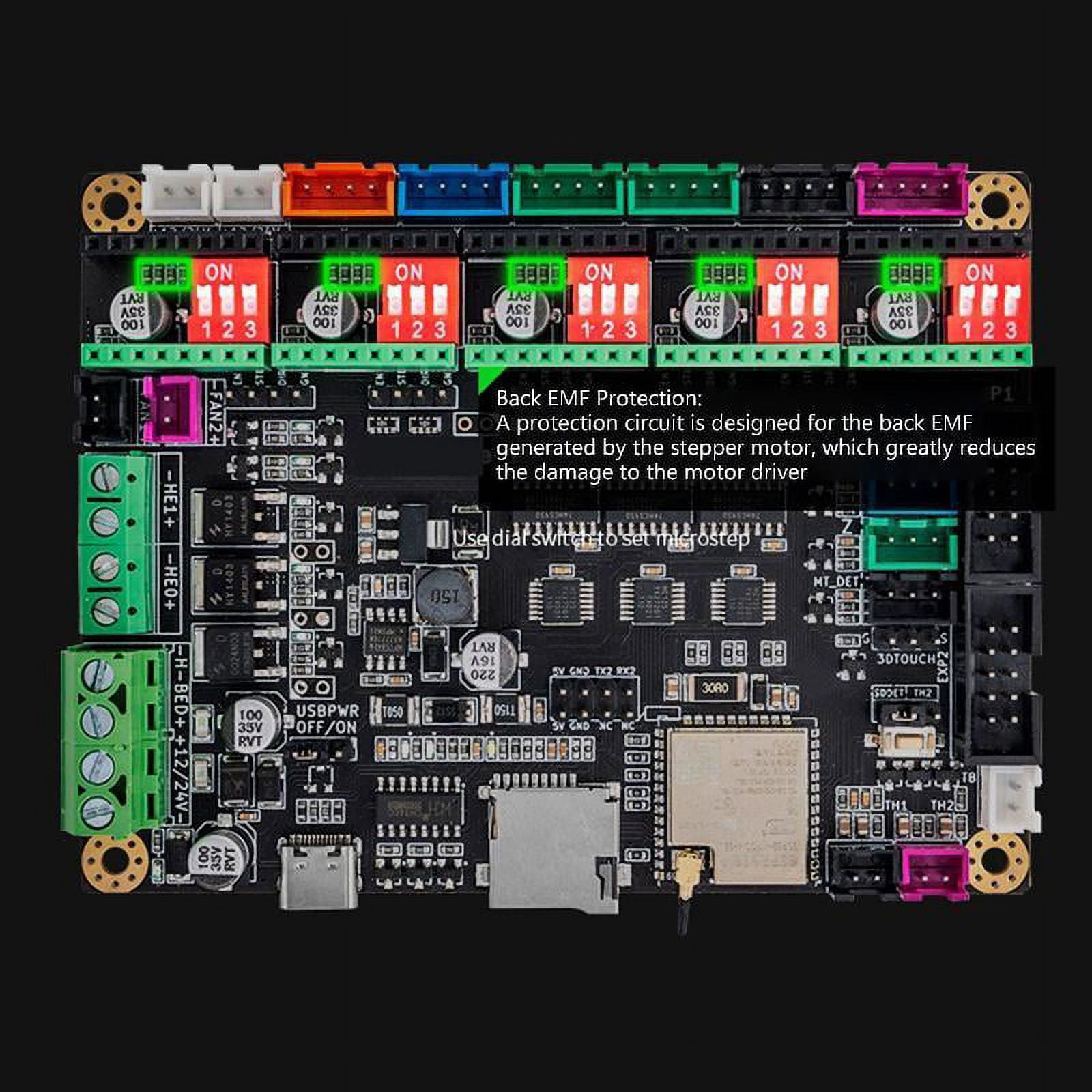 Printer Mainboard TinyBee 3D Printer Control Board - WiFi Enabled ...