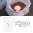 thumbnail image 4 of Bolsas Luminarias, Papel de 20 Piezas de Diseño de Estrellas Bolsas Luminarias para Fiesta de Bodas, 4 of 7