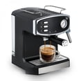 thumbnail image 5 of TENGDA Professional Compact Espresso Maker with Milk Frother Steam Wand Pressure Gauge & 54oz Large Water Tank Low Noise Fast Brewing for Cappuccino Latte black, 5 of 5