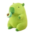 thumbnail image 3 of Peluche de carpincho decorativo para acurrucarse, cómodo y divertido juguete de peluche para acompañar Aguacate 40 cm, 3 of 9