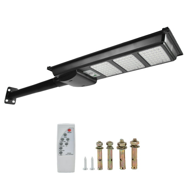 Lampe à Induction de Corps Humain, Lumière Solaire de Rue Induction Mode 15000MAH Batterie S'Allume Automatiquement pour les Parcs pour les Rues pour les Places pour les Places