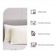 thumbnail image 5 of Fundas de almohada 2 Pack Cierre de sobre | Microfibra de poliéster cepillado suave | Fundas de almohada resistentes a la decoloración y al encogimiento 20x36 pulgadas | Blanco, Azul, Rosa, Verde,, 5 of 6