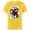 Yellow, variant on Marvel Deadpool Super Hero Comic Japanese Manga Art Homage - Short Sleeve Cotton T-Shirt for Adults - Customized-Black