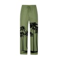 thumbnail image 4 of Pantalones largos para hombre, moda, estampados, casuales, cintura elástica con bolsillo, pantalones deportivos, pantalones de poliéster para hombre., 4 of 4