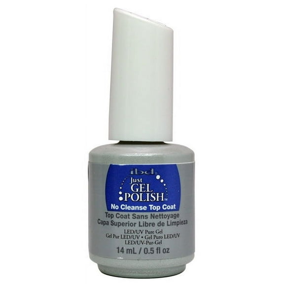 IBD Just Gel Top Coat No Cleanse 14mL/0.5 oz 0.5 oz