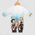 thumbnail image 4 of Haikyuu Baby Rompers One-Piece Long Sleeve Jumpsuit Bodysuits Newborn Infant Toddler Outfit Kid Clothes Sets, 4 of 8