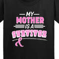 thumbnail image 4 of Inktastic My Mother is a Survivor Breast Cancer Awareness Youth T-Shirt, 4 of 5