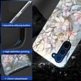 thumbnail image 5 of Case for Samsung Galaxy S23, Stained Glass Floral Magnolia Pattern Phone Case Military-Grade Drop Protection Cover for Women Girl - Glossy, 5 of 7