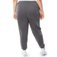 thumbnail image 4 of Terra & Sky Women's Plus Size Fleece Sweatpant, Available in 1,2, 3-Packs, Sizes 0X-4X, 4 of 15