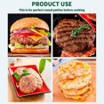 thumbnail image 4 of Burger Press Patties Maker, Nonstick Aluminum Round Patty Molds, Burger Meat Press, Baby Rice Molds, Beef Patty Tool, 4 of 4