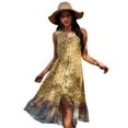 thumbnail image 6 of Summer Dresses for Women Maxi Dress V-Neck Floral Dress Casual Dress, 6 of 6