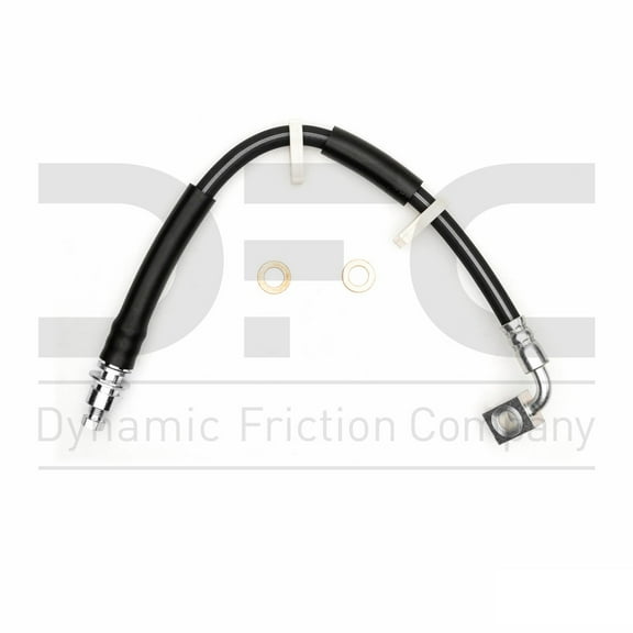Front Right Dynamic Friction Company Brake Line Hose 350-42068 For 2007-2011 Dodge Nitro, 2008-2012 Jeep Liberty