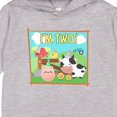 thumbnail image 3 of Inktastic I'm Two Farm Animals Wearing Birthday Party Hats Toddler Hoodie, 3 of 4