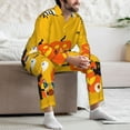 thumbnail image 7 of Kdxio Happy Halloween1 Men’s Pajama Set Pajamas For Men 2 Piece PJ Set with Men Pajama Pants and Long Sleeve T-Shirt Lounge Set-X-Large, 7 of 7