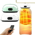 thumbnail image 4 of White Portable Clothes Dryer For Travel And Home Use Mini Folding Design 600W Power Suitable For Dormitory Bedding White, 4 of 6