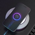 thumbnail image 2 of Altavoces Inteligentes Bluetooth V5.3, 2 en 1, Multifunción, 15 W, Cargadores Inalámbricos Portátiles Rápidos para Teléfonos Móviles, Luz Musical., 2 of 5