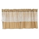 thumbnail image 5 of Cortina corta con barra de 2 paneles, cortinas de ventana opacas para sa de estar, de energético Beige Baoblaze Nivel de cortina de ventana, 5 of 8