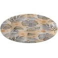 thumbnail image 5 of Boho Flower Leaf French Round Carpet Circle Rug Outdoor Patio Area Rug Washable Large Area Rugs Hallway Room Decor Fitness Mats, 5 of 8