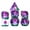 Mushroom, variant on DND Polyhedral Dice Set – Ice Cream Core Transparent Resin, 7-Piece RPG Dice for Dungeons & Dragons & Tabletop Games