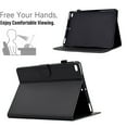 thumbnail image 3 of Case for iPad mini 1/2/3/4/5, Carbon Fiber Pattern Premium PU Leather Wallet Stand Protective Auto Sleep Wake Cover with Pen Slot for iPad mini 1/2/3/4/5, Black, 3 of 6