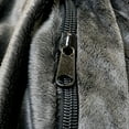 thumbnail image 2 of Ultimate Sack 6000 6 Foot Pre Filled Fur Bean Bag with Footstool, Charcoal, 2 of 6