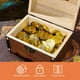 thumbnail image 2 of Caja de almacenamiento de tesoros vintage VORCOOL, hucha organizadora de madera, cofre decorativo con cerradura, 2 of 8