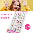 thumbnail image 5 of Pegatinas Gema Unicornio DIY Art Craft Kits Kindergarten Rewards Los mejores regalos para niños niñas (perlas de ciruela), 5 of 5
