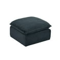 thumbnail image 6 of MAYEERTY Corduroy Boneless Ottoman, Soft Tufted Footrest for Living Room Cloud Sectional Couches, 30.7×15.7" Dark Gray, 6 of 6