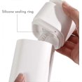 thumbnail image 3 of Push Down Empty Pump Dispenser Bottle, Push Down Liquid Pumping Empty Bottle Dispenser for Nail Polish and Makeup Remover, White, 3 of 5