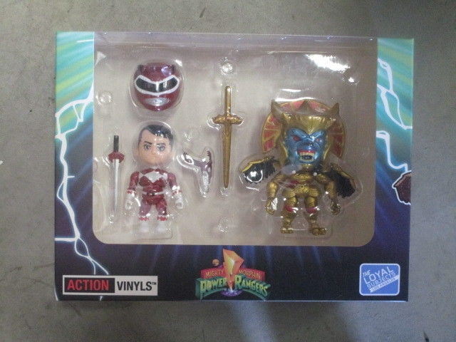 The Loyal Subjects SDCC 2015 Power Rangers Action Vinyl Red Ranger Vs Goldar