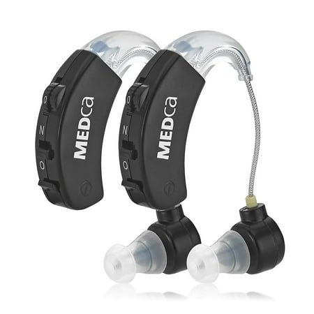 - MEDca Behind the Ear Sound Amplifier | BTE Hearing Ear Amplification Device and Sound Enhancer | PSAD for the Hard of Hearing, Noise Reducing Feature