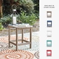 thumbnail image 3 of Bowery Hill Patio End Table in Grayish Brown, 3 of 9