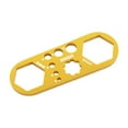 thumbnail image 1 of Llave para tapa de horquilla de bicicleta, suspensión robusta, llave para horquilla, herramienta de mantenimiento de bicicletas Oro 24 mm 26 mm, 1 of 9