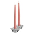 thumbnail image 4 of Hyoola 14" Rose Pink Dripless European Made Taper Candles, Unscented Paraffin Wax with Cotton Wicks, 12-Pack, 4 of 5