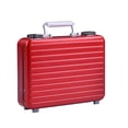 thumbnail image 2 of Aluminum Mini Breifcase Password Case Toiletry Tools Notebook Hard Case 13 14 Inch Laptop Business Carry On, 2 of 2