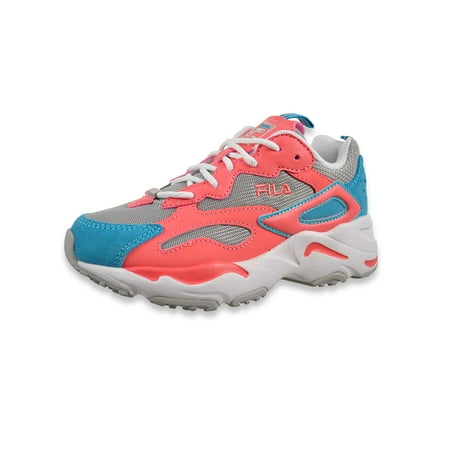 Fila Girls' Ray Tracer Sneakers (Sizes 11 - 2) - pink/multi, 11 toddler