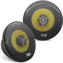 Pyle 6.5 Inch Component Car Speakers – High Power Audio Performance with Mid-Bass Woofers, Tweeters, and Crossover Network for Clear, Balanced, and Dynamic In-Car Sound