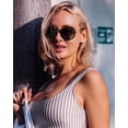 thumbnail image 3 of Sunglasses Womens Polarized Trendy Oversized Sun Glasses, Fashion Ladies Shades 100% UV400 Protection Sunglasses Big Frame, 3 of 5