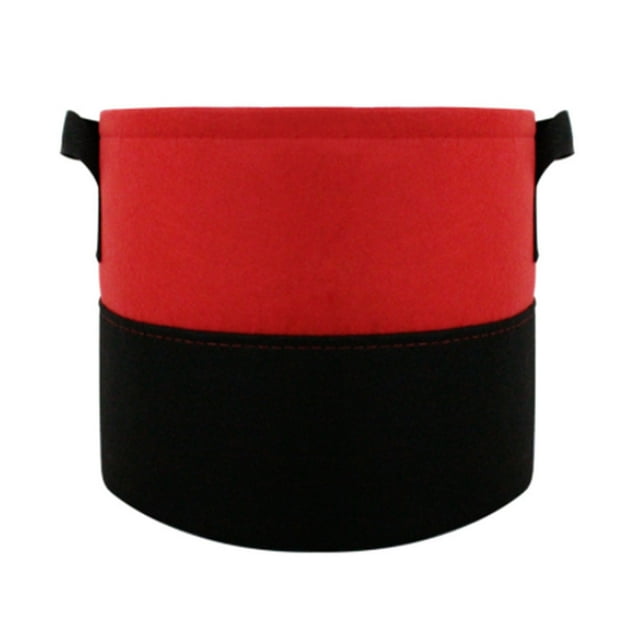 Bolsa de cultivo de plantas no tejida, bolsa de plantación de doble color engrosada doble