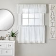 thumbnail image 5 of SKL Home Isabella Lace Tier Curtain Pair, White, 56x36, 5 of 5