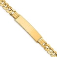 thumbnail image 4 of 14K Yellow Gold Curb ID Bracelet, 4 of 6