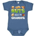 thumbnail image 3 of Inktastic Nuts About My Grandpa Peanut, Almond, Pistachio Boys or Girls Baby Bodysuit, 3 of 5