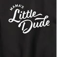 thumbnail image 3 of Instant Message - Script Mamas Little Dude - Toddler & Youth Crewneck Fleece Sweatshirt, 3 of 6