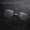 A, variant on TYShandao Retro Round Clip-On Frameless Sunglasses