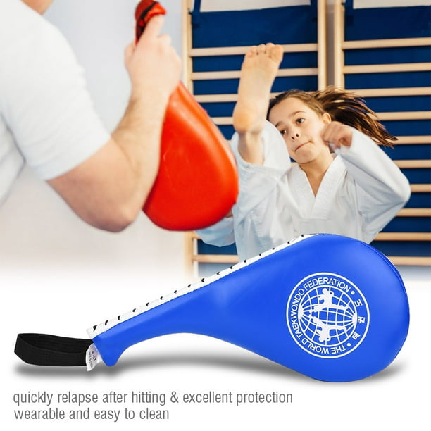 Herramienta De Boxeo Taekwondo Kick Pad, Target Pad, Almohadilla De Esponja De PU Suave, Objetivo De Entrenamiento De Perforación Fácil De Limpiar Para Niños Adultos Kick Boxing
