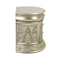 thumbnail image 3 of BD01242 Nightstand, Antique Gold Finish - Sorina ( 1Pc/1Ctn ), 3 of 5